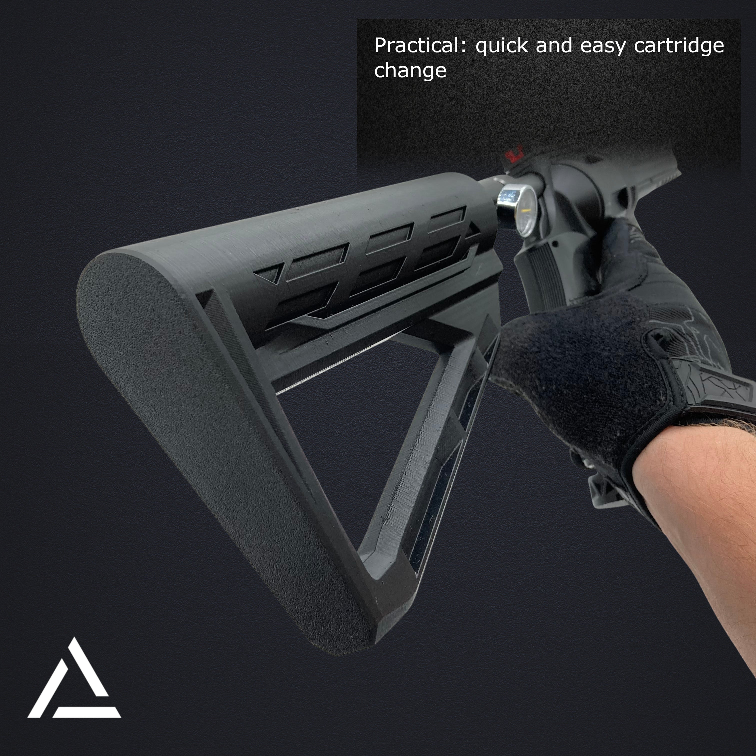 Buttstock Pour 6 Cartouches De Fusil Couleur Noir - - Cartouchières de Buttstock Pour 6 Cartouches De Fusil Couleur Noir - - Cartouchières de